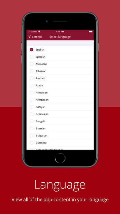 App screenshot