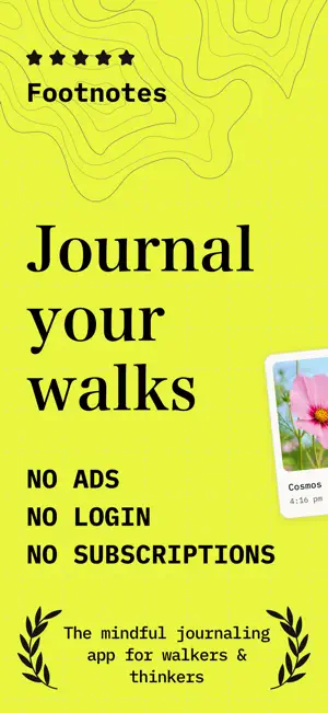 Walking Tracker: Footnotes screenshot 1
