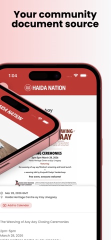 Council of the Haida Nation iPhone screenshot