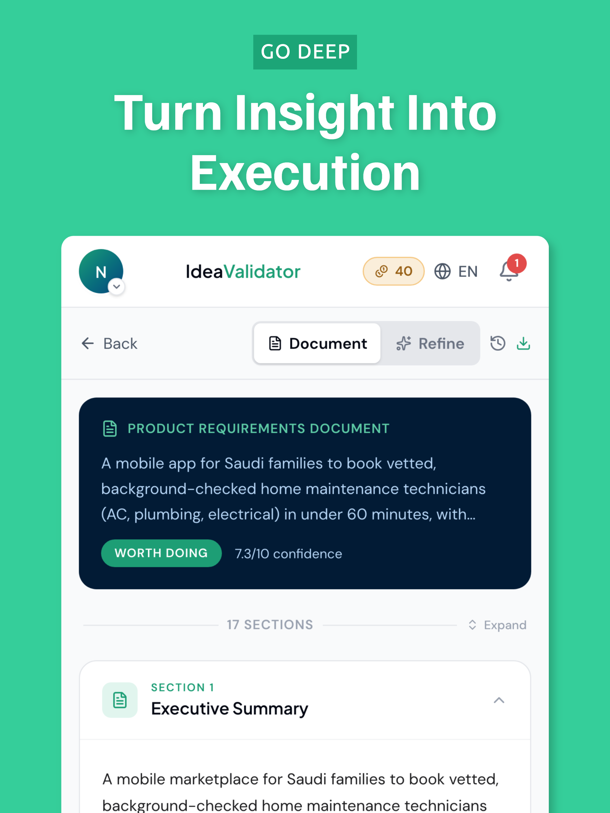 IdeaValidator: Startup AI screenshot 10