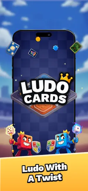 Ludo Cards Royale - Board Game screenshot 1