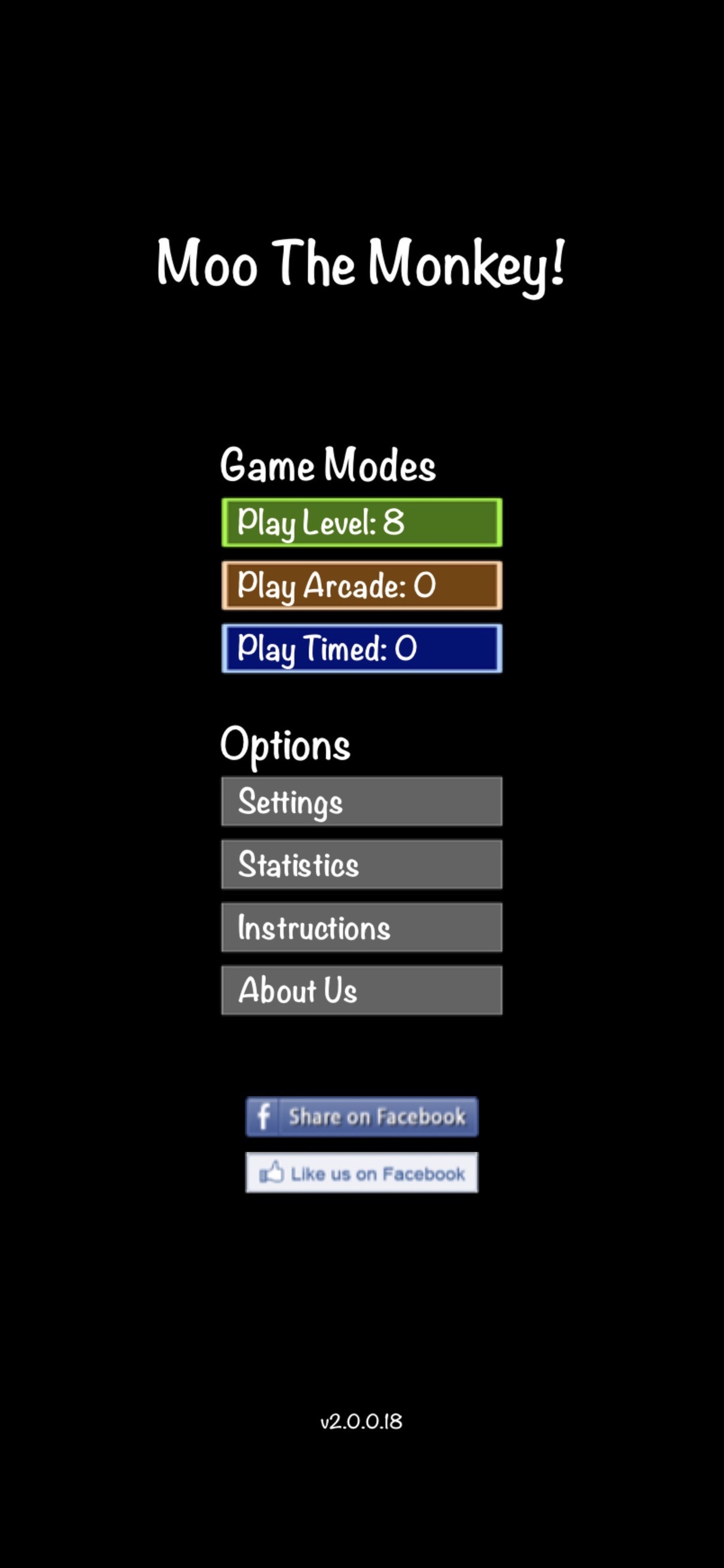Screenshot 4 of Moo the Monkey: Banana Catch