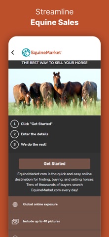 EquineMarket screenshot