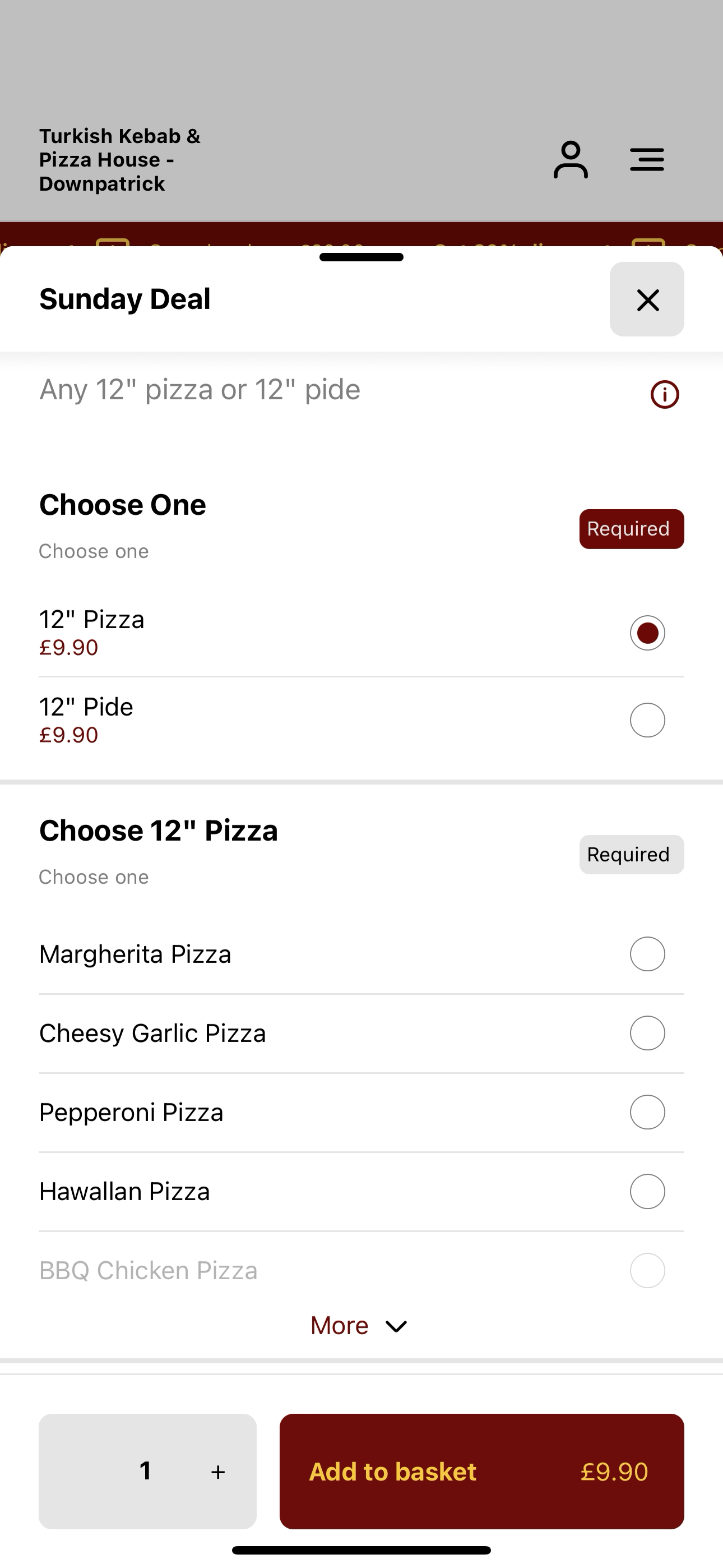 Turkish Kebab & Pizza House screenshot 4