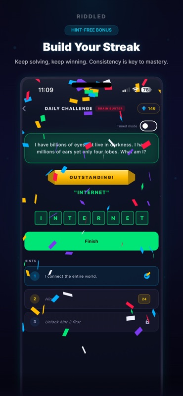 Riddled: Daily Brain Teasers screenshot 7
