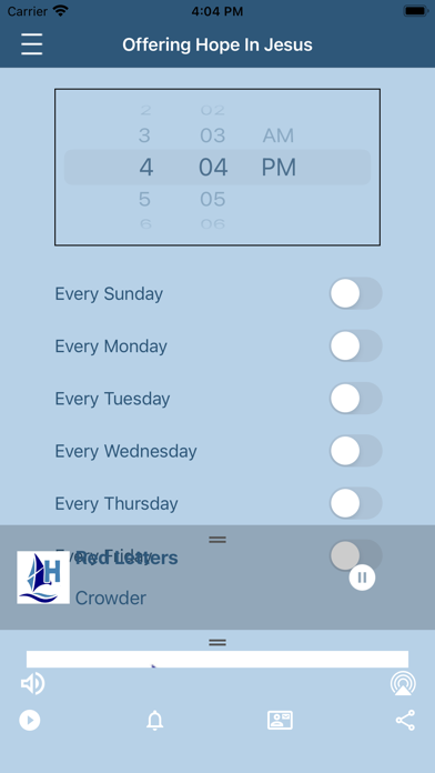 HOPE 91.9 Key West iPhone screenshot 4 - Entertainment app