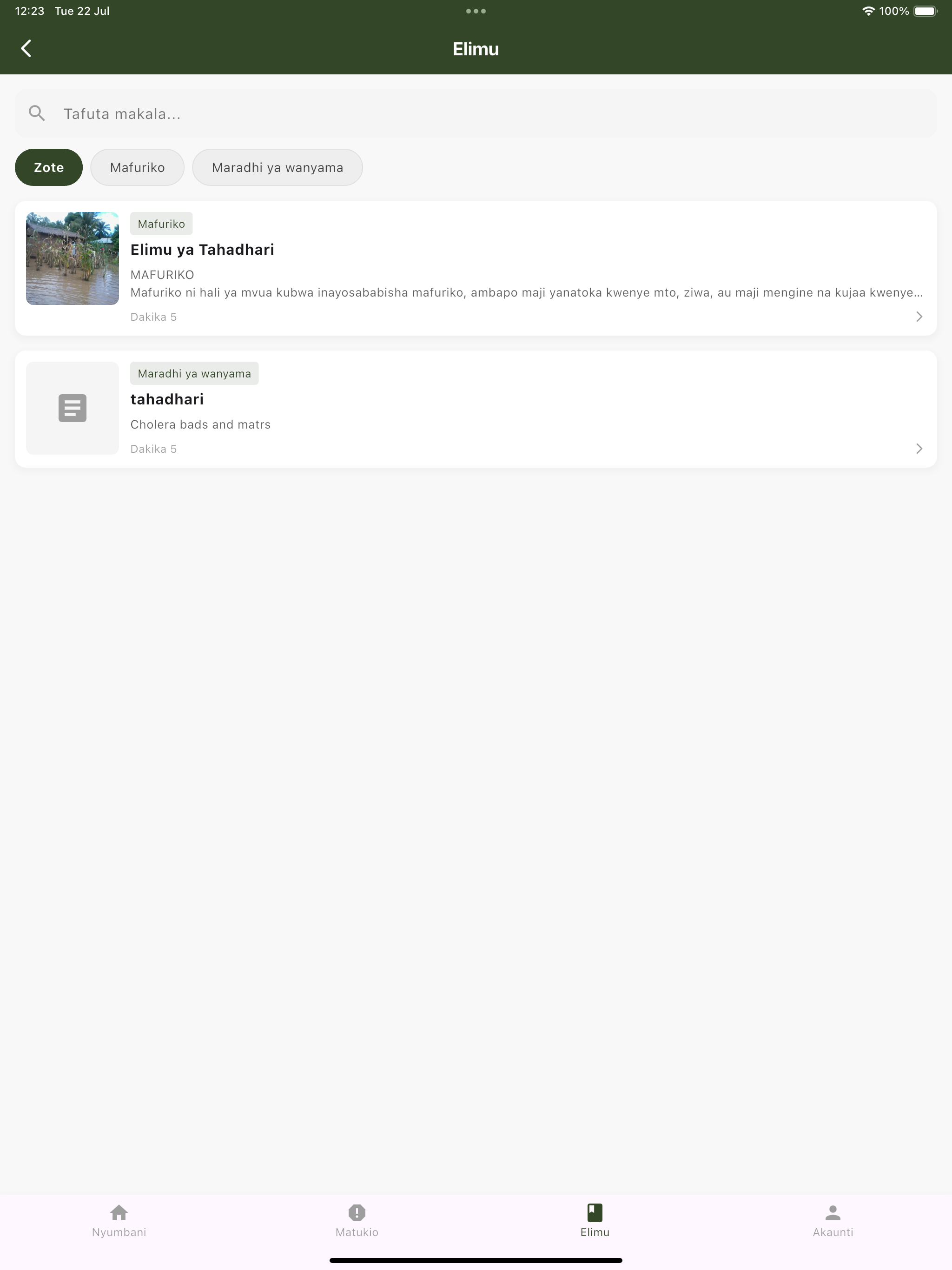 Maafa App