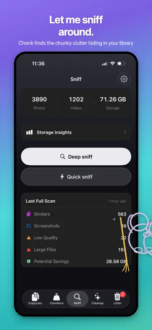 Chonk: Photos Cleanup screenshot 2