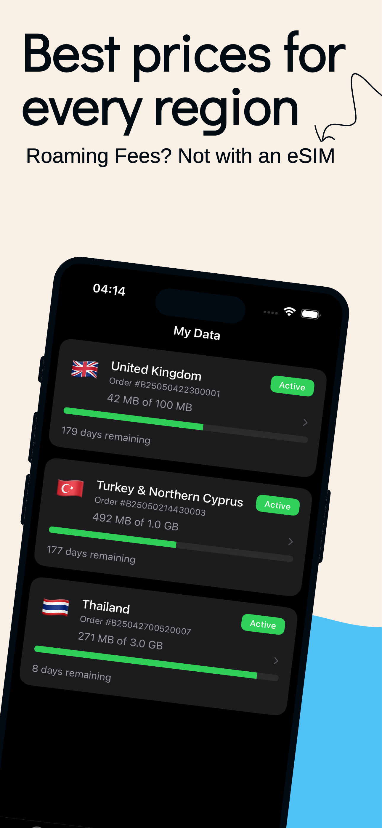 eSIM – Travel Internet App