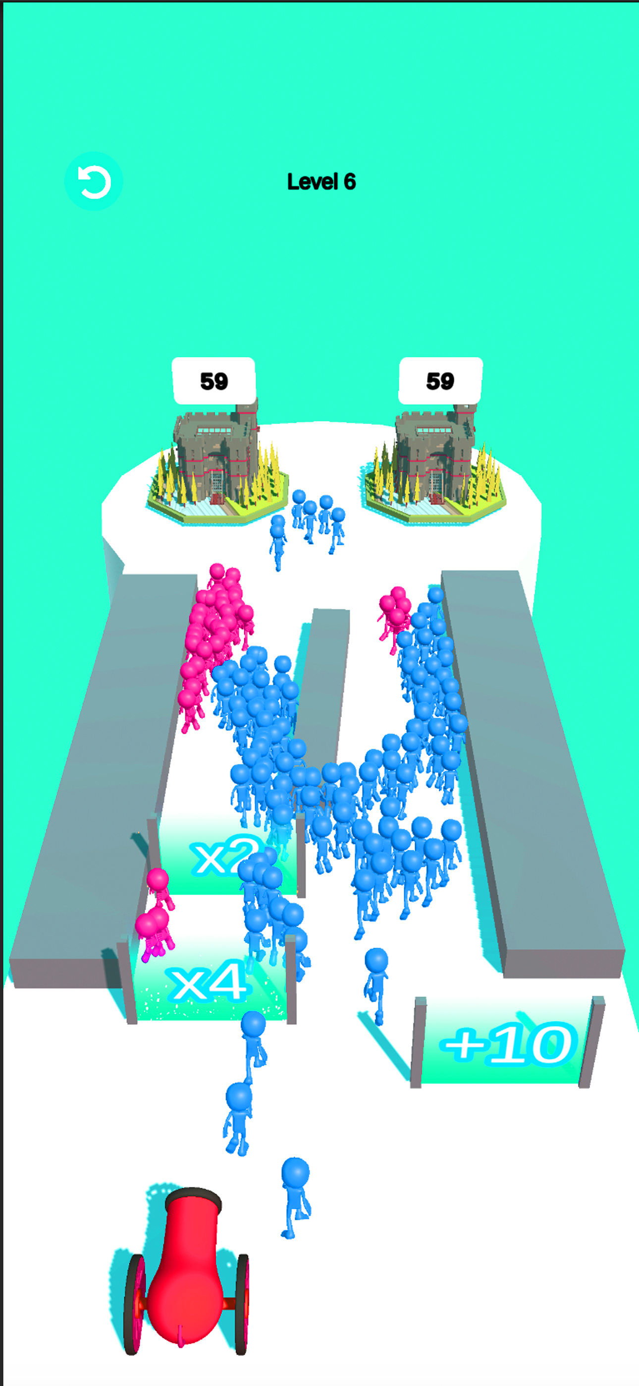 Challenge Attack On Castle 3d