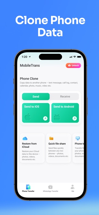 Data Transfer - MobileTrans Screenshot 3 of 8