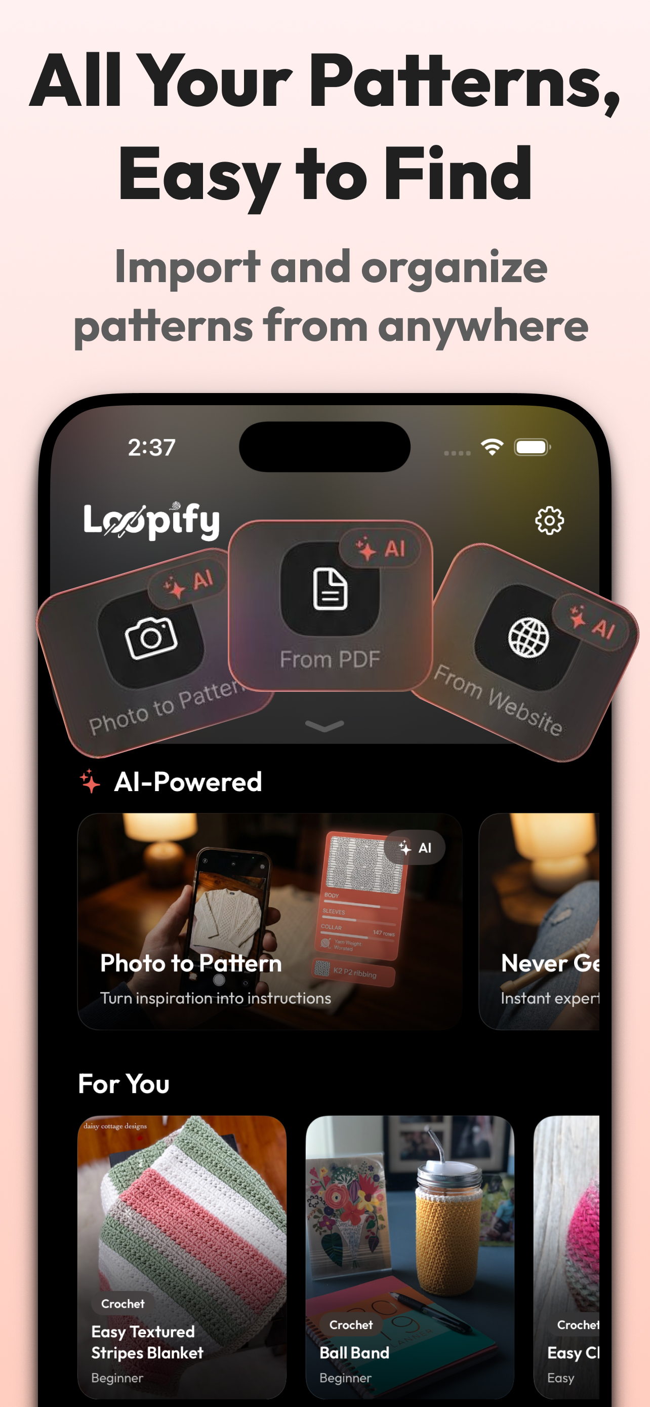 Crochet & Knitting - Loopify screenshot 5