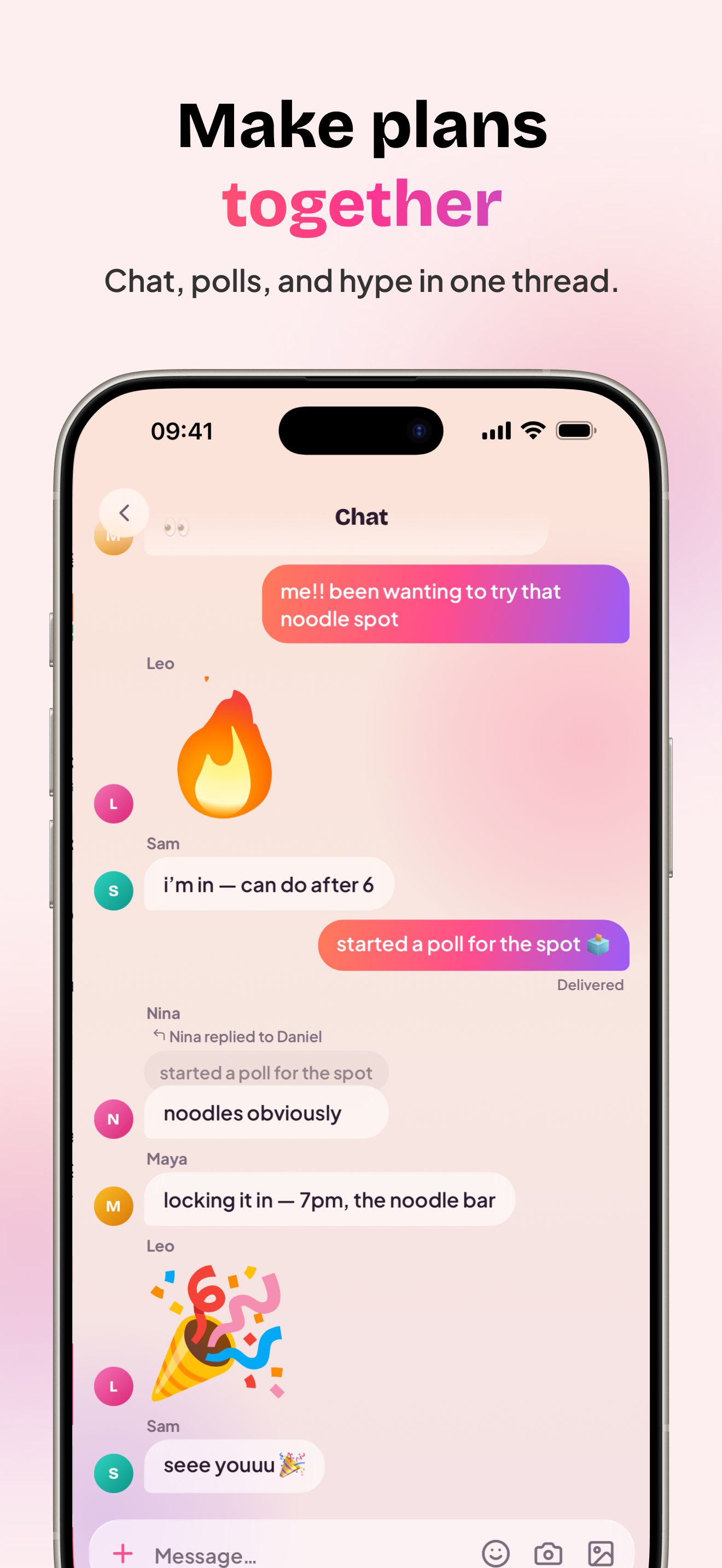 down? – Group Hangout Planner screenshot 7