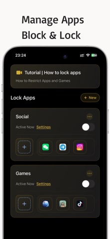 BlockAppTime-ScreenTime Screenshot 1 of 4