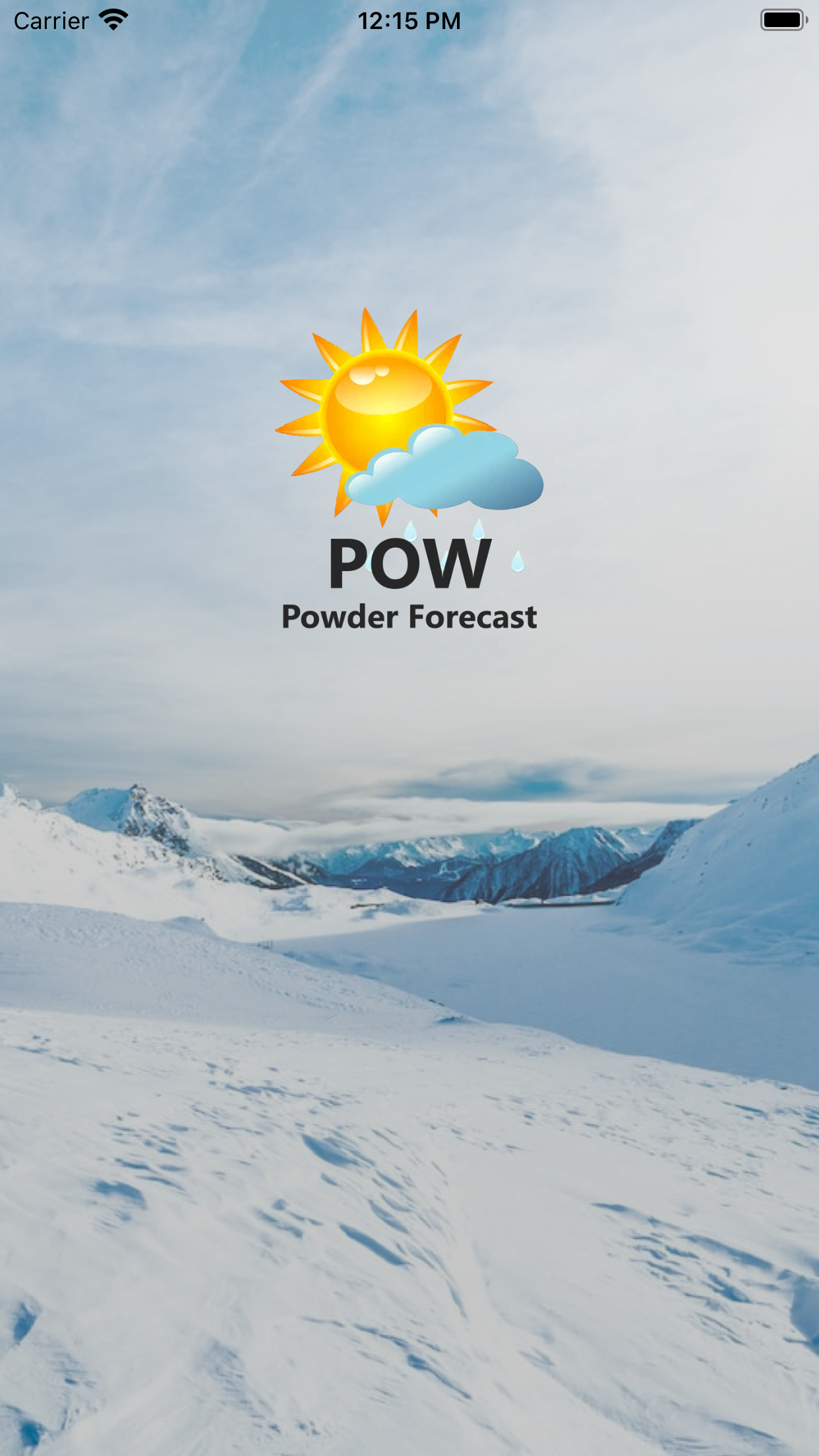 Powder Forecast