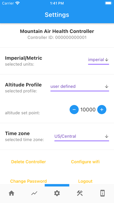 Mountain Air Health Screenshot