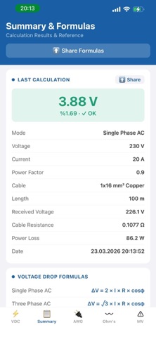 ElektroHesap screenshot