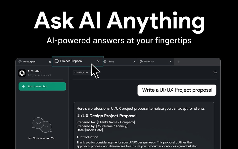 #2. AI Chat Bot • Ask Assistant (macOS) Podle: Ikram Mahmood