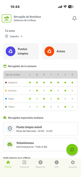 PeTRESResiduos Screenshot 1 of 3