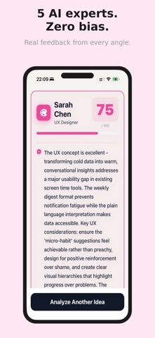 VibeThink: App Idea Validator screenshot