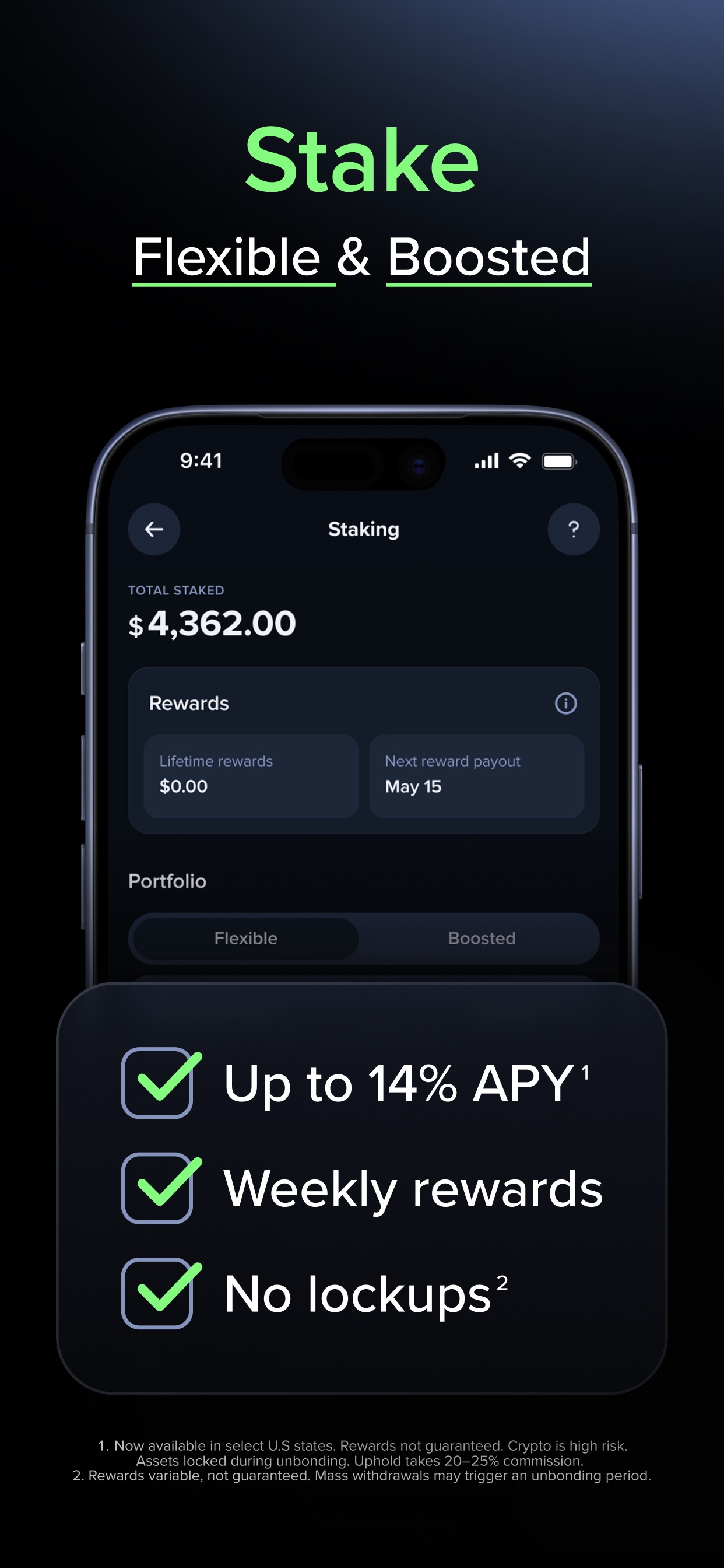 Uphold: Trade crypto & stocks screenshot 5