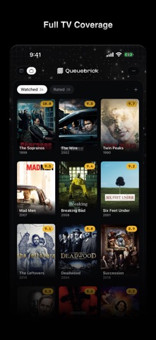 Queuebrick: Movie & TV Tracker Screenshot 5 of 8