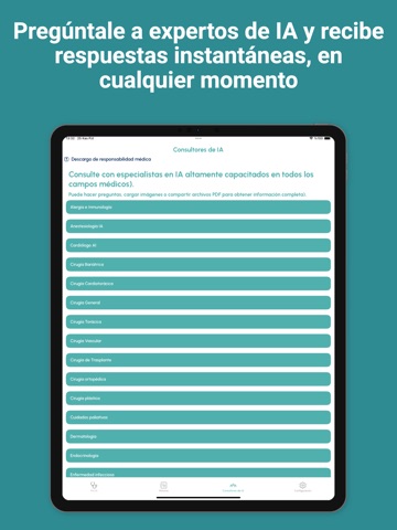 MedSafeAI: Asistente Médico IA iPad screenshot 4