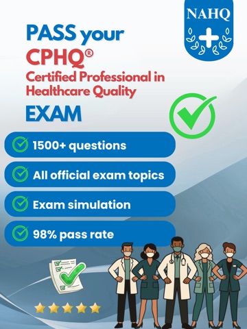 CPHQ NAHQ Test Prep 2026 iPad screenshot