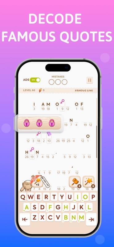 Cryptogram: Number & Word Game screenshot 4