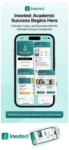 Inested: Research|Scholarships screenshot