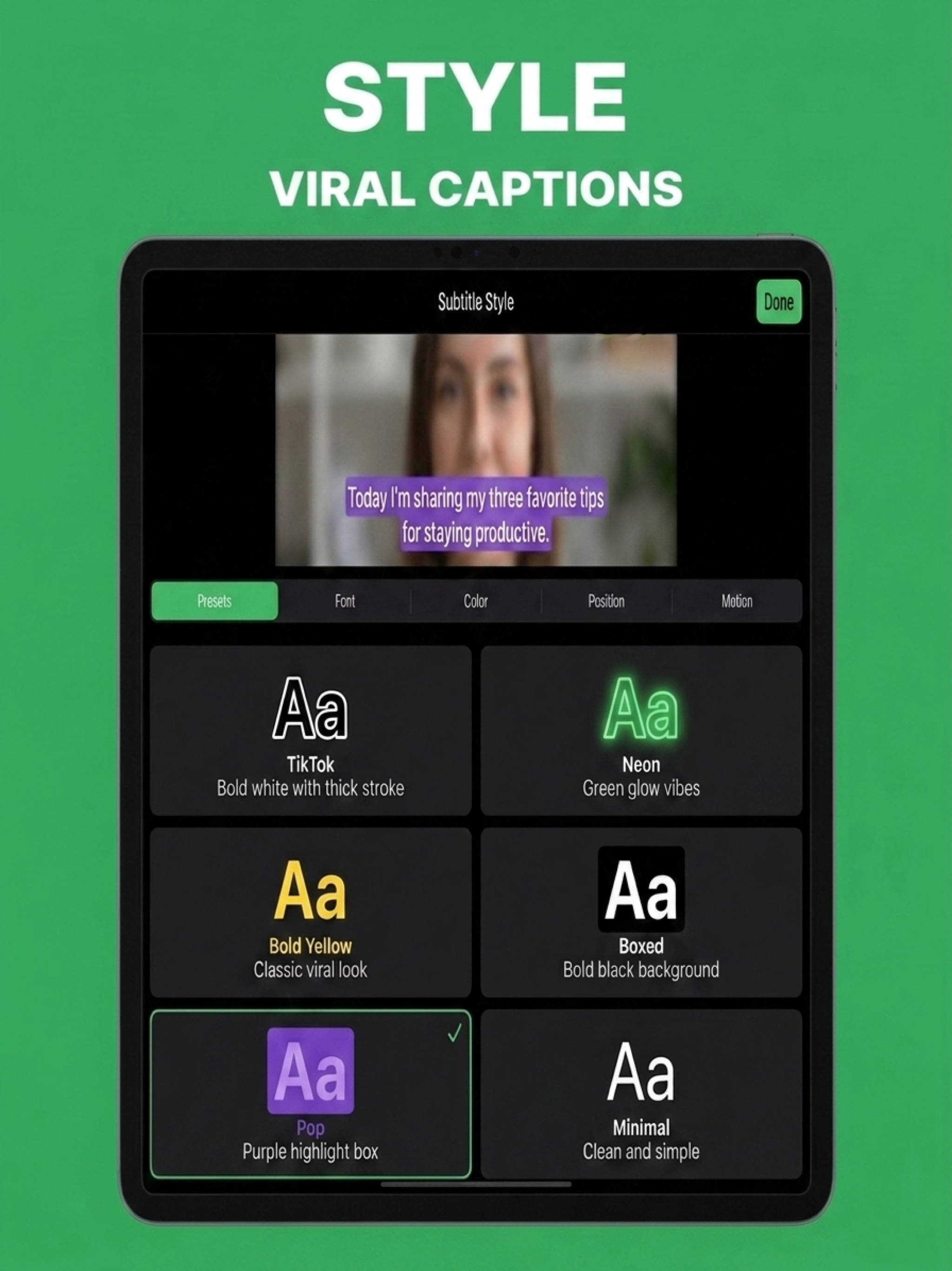 Video Captions AI - CapSub screenshot 7