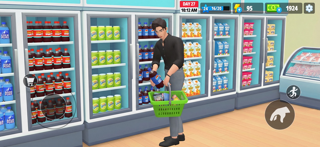 My Supermarket Simulator 3D® iOS Mod IPA screenshot 7 - iOS game interface
