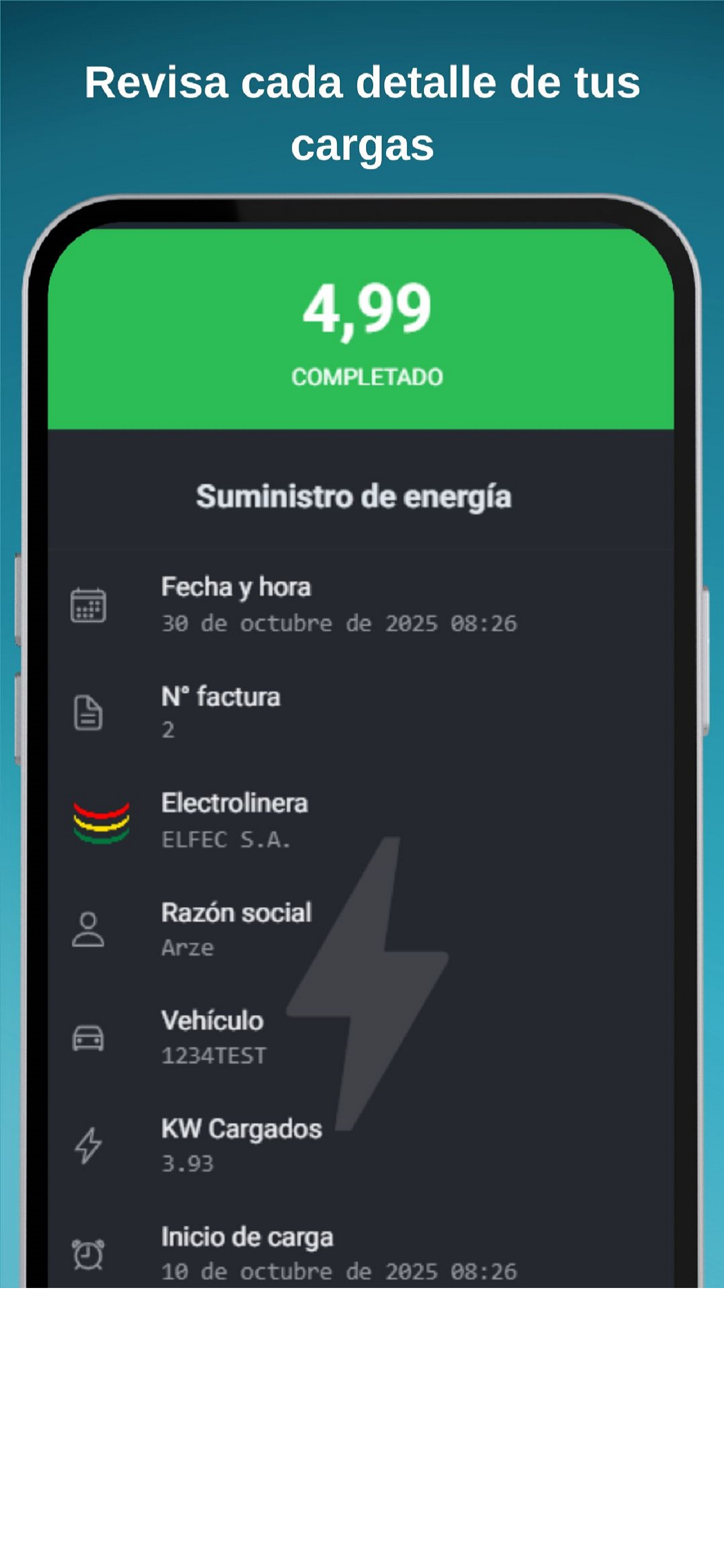 EVCarga Bolivia screenshot 3