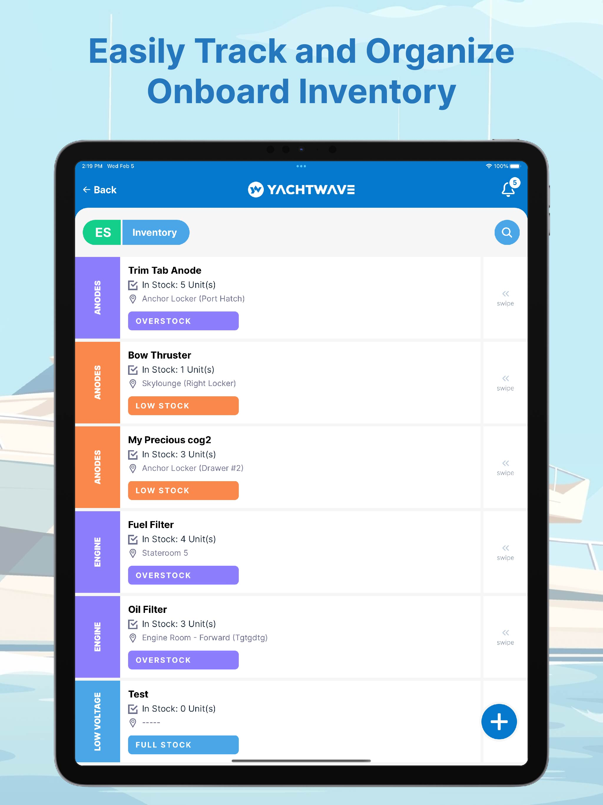 YachtWave - Maintenance App screenshot 10