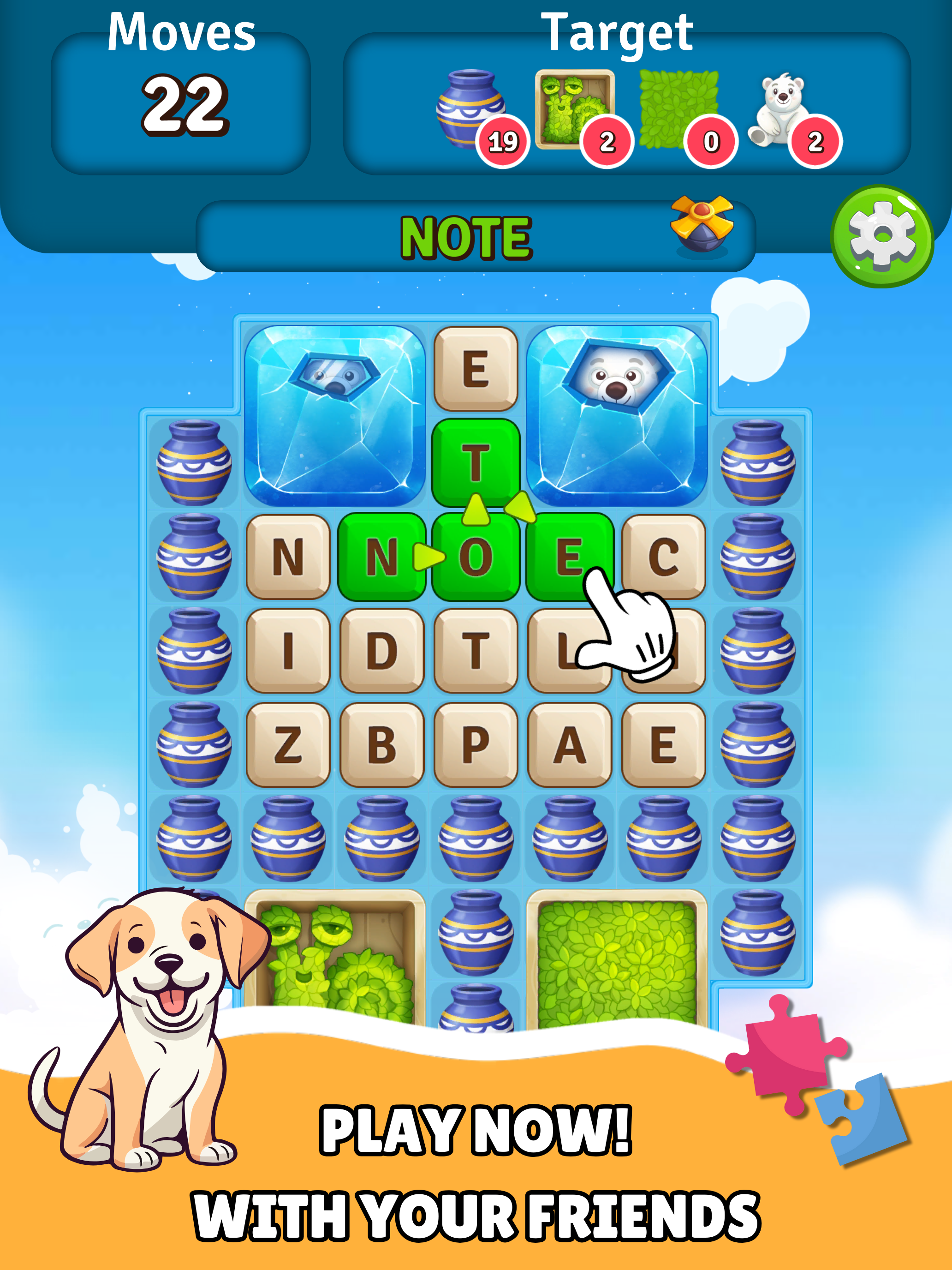 Alphabet Scape: Strands Words