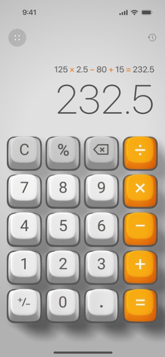 Basic Calculator with History Screenshot 10 of 10
