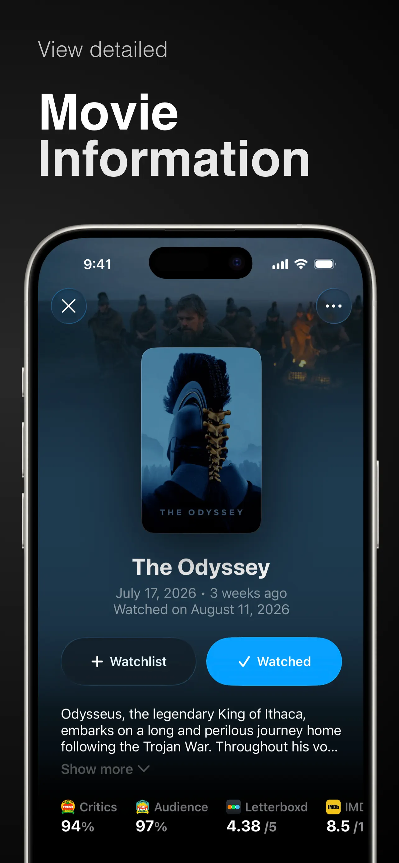 Binge: Movies and Shows screenshot