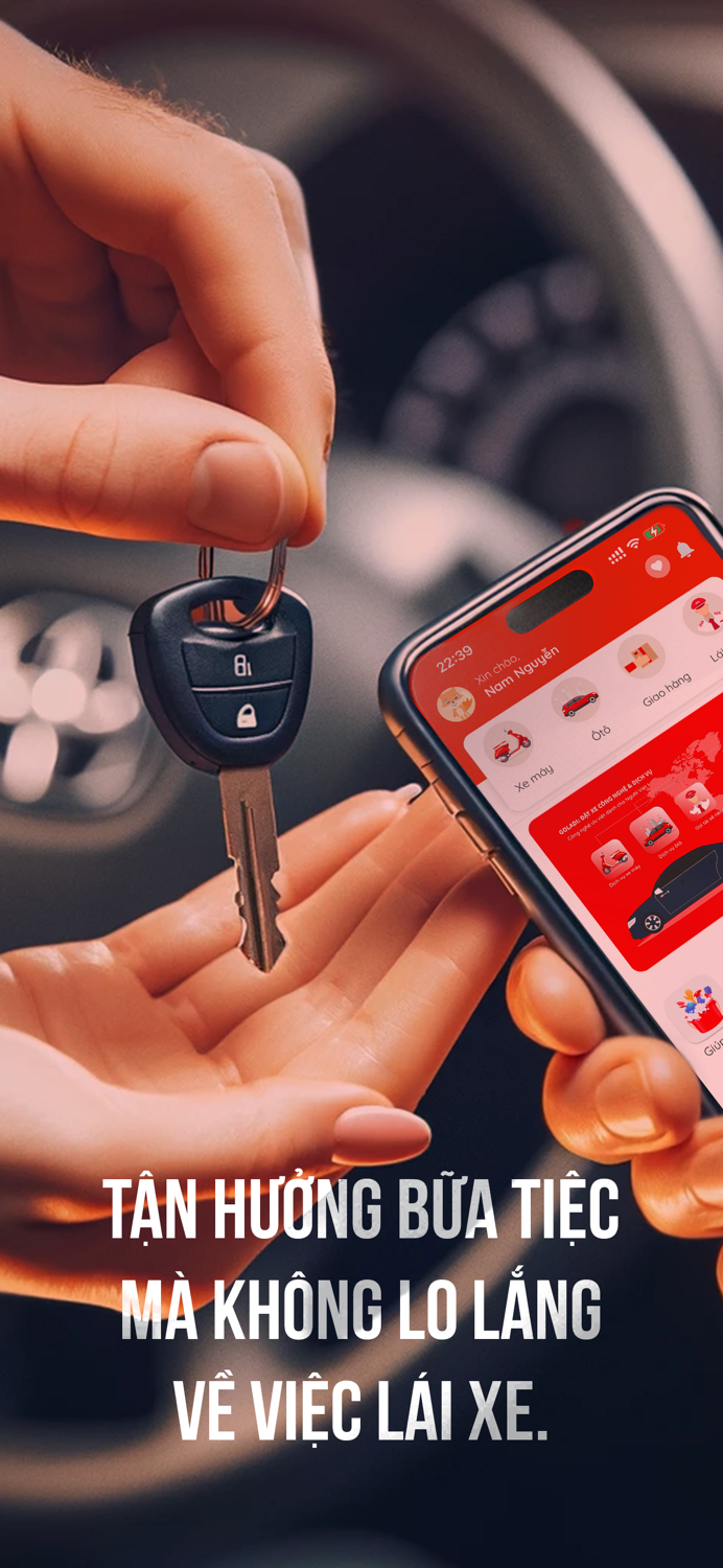 Goladi Đặt xe  Dịch vụ