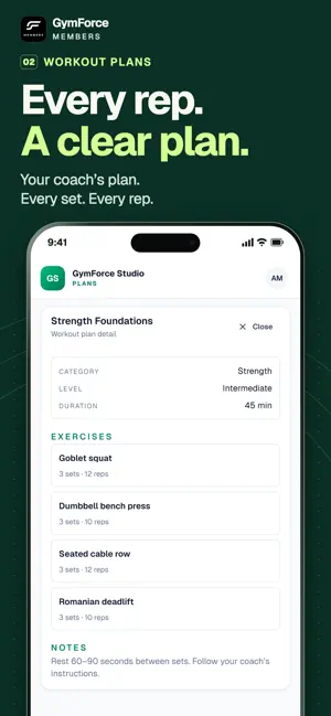 GymForce Members screenshot 3