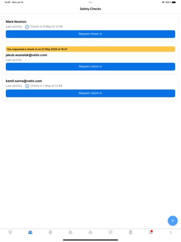 Protector Mobile by Vatix iPad screenshot