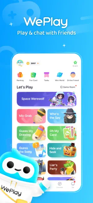 WePlay - Games & Party iPhone screenshot 1