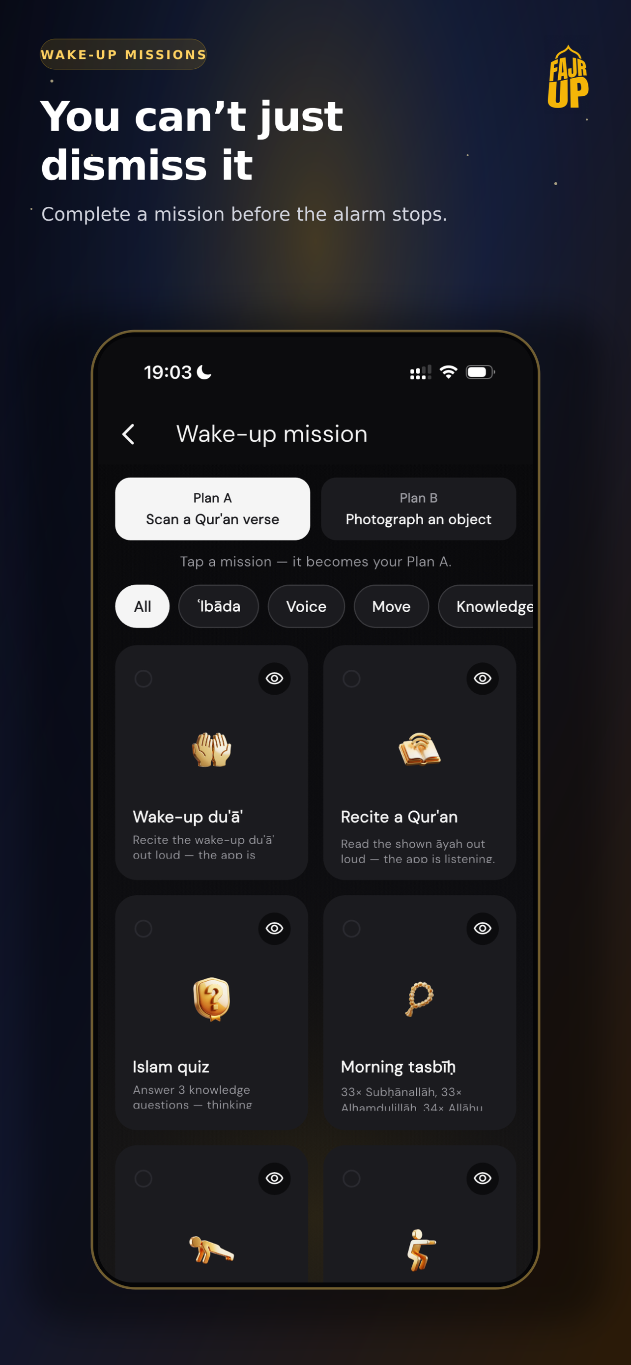 Fajr Alarm & Dua - Fajr Up screenshot 2