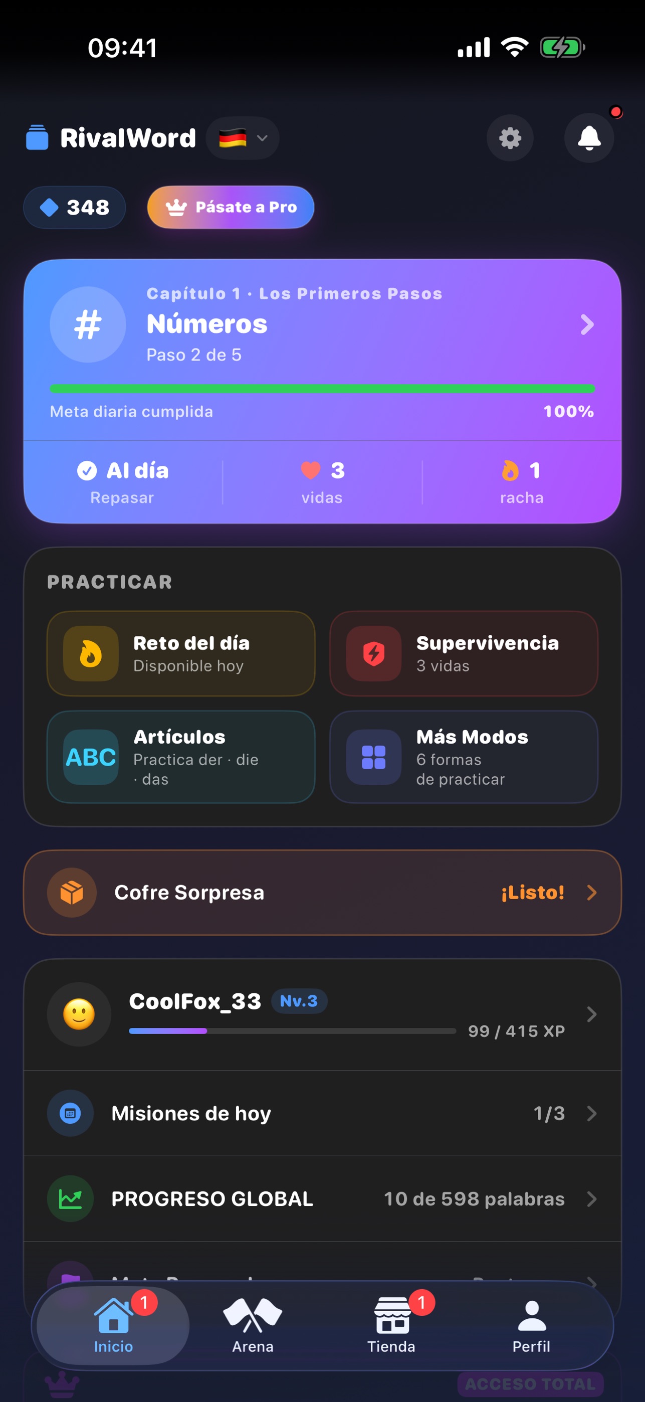 Screenshot 1 of RivalWord