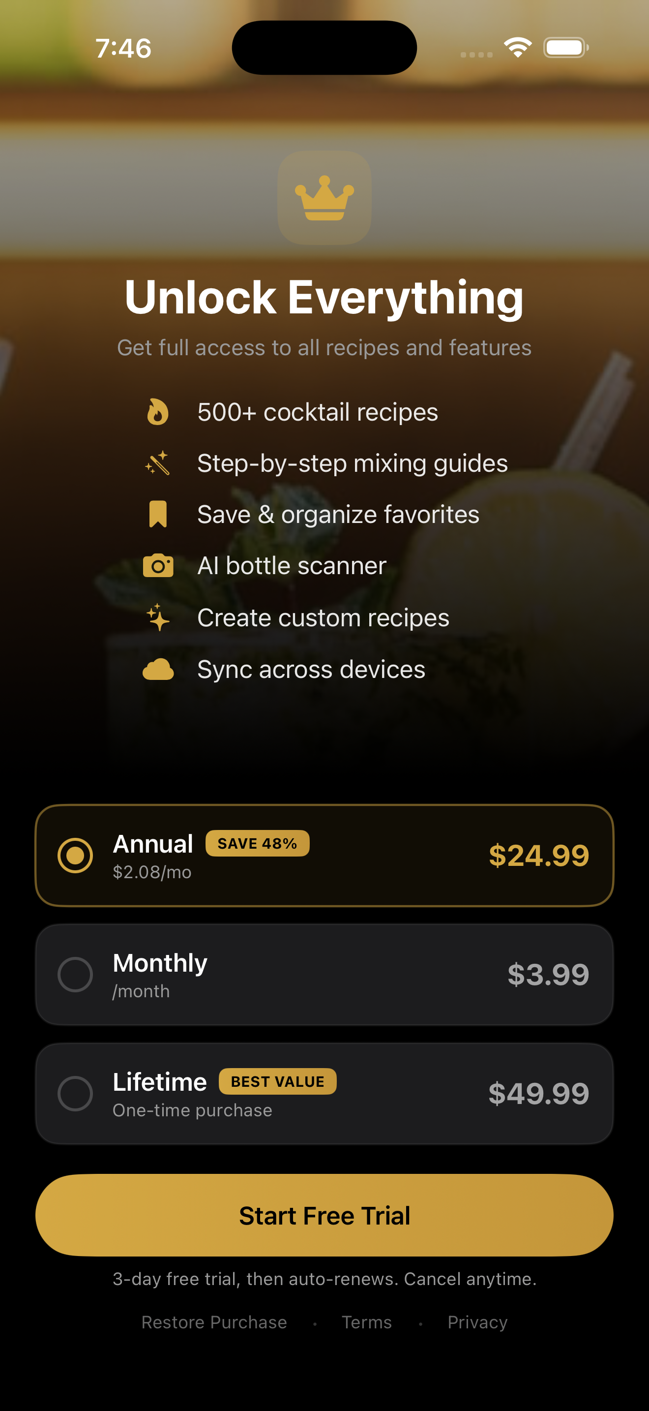 Stir Genius: Cocktail Recipes screenshot 6