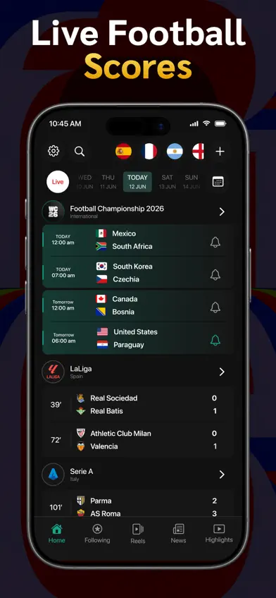 Football Live Scores, Fixtures screenshot 2