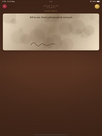 Letters Under Wax iPad screenshot 7
