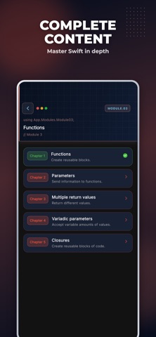 Learning Swift DLA Screenshot 3 of 7