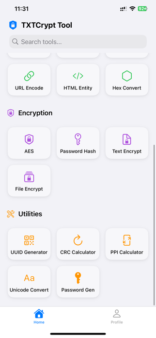 TXTCrypt - Hash & Encrypt Tool Screenshot 2 of 5