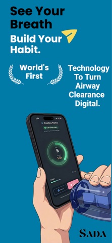 Sada - Smart Breathing Tracker screenshot