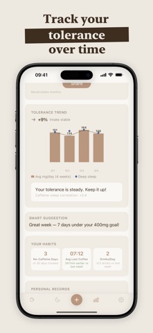 Koffee - Caffeine Tracker Screenshot 3 of 9